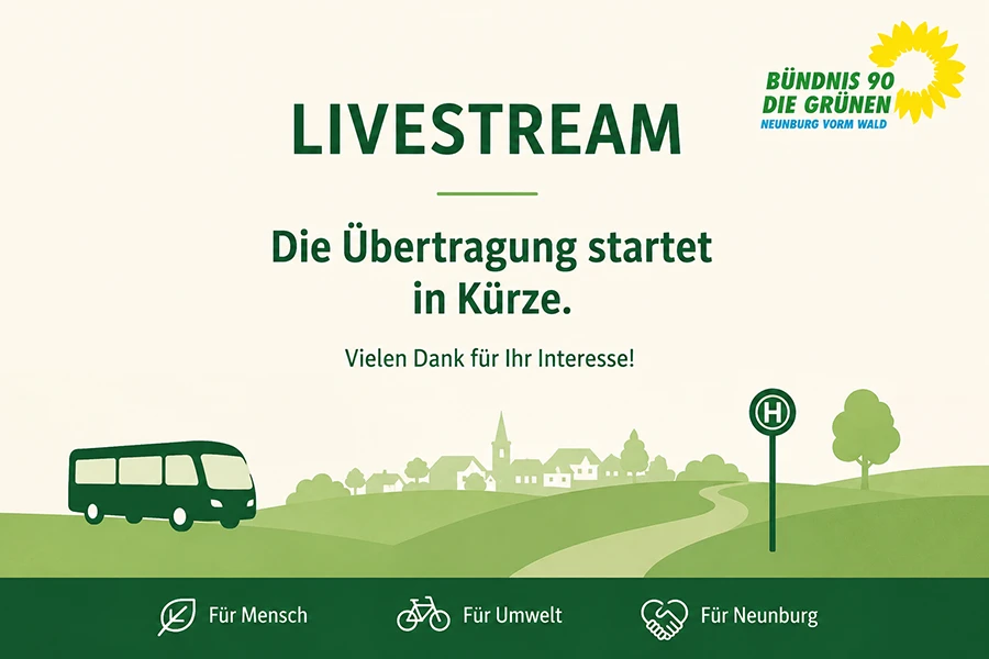 Platzhalter für die Liveübertragung ÖPNV in Neunburg und Gemeinde
